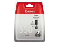 Canon PGI-550PGBK - 15 ml - musta - alkuperäinen - pakkaus turvajärjestelmällä - mustesäiliö malleihin PIXMA iP8750, iX6850, MG5550, MG5650, MG5655, MG6450, MG6650, MG7150, MG7550, MX725, MX925 6496B004