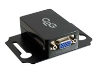 C2G Pro DVI-D to VGA Converter - Videomuunnin - DVI - VGA - musta 82401