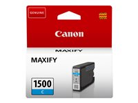 Canon PGI-1500 C - 4.5 ml - sinivihreä - alkuperäinen - mustesäiliö malleihin MAXIFY MB2050, MB2150, MB2155, MB2350, MB2750, MB2755 9229B001