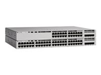 Cisco Catalyst 9200 - Network Advantage - kytkin - L3 - smart - 48 x 10/100/1000 (PoE+) - telineeseen asennettava - PoE+ C9200-48P-A