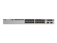 Cisco Catalyst 9300 - Network Advantage - kytkin - L3 - Hallinnoitu - 24 x 100/1000/2.5G/5G/10GBase-T (UPOE) - telineeseen asennettava - UPOE (560 W) C9300-24UXB-A