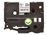 Brother TZe-S261 - Extra strength adhesive - musta valkoisella - Rulla (3,6 cm x 8 m) 1 kasetti(a) laminaattinauha malleihin P-Touch PT-3600, 9200, 9500, 9600, 9700, 9800, D800, P900, P950; P-Touch Cube PT-P910 TZES261