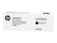 HP CE278AC - Musta - alkuperäinen - väriainekasetti (CE278AC) Contract malleihin LaserJet Pro M1536dnf, P1566, P1606DN, P1607dn, P1608dn, P1609dn CE278AC