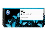 HP 766 - 300 ml - mattamusta - alkuperäinen - mustepatruuna malleihin DesignJet XL 3600, 3600dr P2V92A