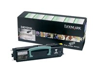 Lexmark - Tuottoisa - musta - alkuperäinen - väriainekasetti LRP malleihin Lexmark E330, E332, E332n, E332tn, E340, E342n, E342tn 34016HE