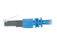 C2G Cat5e Booted Shielded (STP) Network Patch Cable - Kytkentäkaapeli - RJ-45 (uros) to RJ-45 (uros) - 10 m - STP - CAT 5e - valettu - sininen 83781