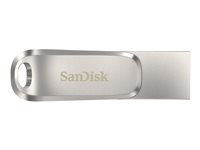 SanDisk Ultra Dual Drive Luxe - USB Flash-asema - 512 Gt - USB 3.1 Gen 1 / USB-C SDDDC4-512G-G46