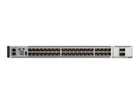 Cisco Catalyst 9500 - Network Essentials - kytkin - L3 - Hallinnoitu - 40 x 10 Gigabit SFP+ + 2 x 40 Gigabit QSFP+ - telineeseen asennettava - sekä Cisco 40GE Network Module (C9500-NM-2Q) C9500-40X-2Q-E