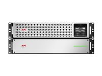 APC Smart-UPS On-Line - UPS (telineasennettava) - Vaihtovirta 220/230 V - 2700 watti(a) - 3000 VA - USB, Ethernet 10/100/1000, serial - lähtöliittimet: 8 - 4U - 1.83 m johto - musta, hopea - sekä APC UPS Network Management Card SRTL3000RM4UXLI-NC