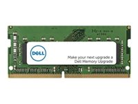 Dell - DDR4 - moduuli - 16 Gt - SO-DIMM 260-pin - 3200 MHz / PC4-25600 - 1.2 V - puskuroimaton - non-ECC - Päivitys malleihin Inspiron 15 3530; Latitude 5520; OptiPlex 3090, 5490, 70XX, 7490; Precision 7560 AB371022