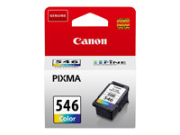 Canon CL-546 - 8 ml - väri (sinivihreä, sinipunainen, keltainen) - alkuperäinen - pakkaus turvajärjestelmällä - mustepatruuna malleihin PIXMA TR4551, TR4650, TR4651, TS3350, TS3351, TS3352, TS3355, TS3450, TS3451, TS3452 8289B004