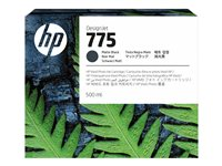 HP 775 - 500 ml - himmeä musta - alkuperäinen - DesignJet - mustepatruuna malleihin DesignJet Z6 Pro 1XB22A