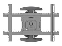 Multibrackets M Flexarm Series Dual Portrait - Asennuspakkaus - liikkuva videokuva malleihin LCD-näyttö - musta -näytön koko: 40"-70" - seinään asennettava 7350105212314