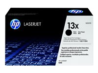 HP 13X - Tuottoisa - musta - alkuperäinen - LaserJet - väriainekasetti (Q2613X) malleihin LaserJet 1300, 1300n, 1300t, 1300xi, 1320, 1320n, 1320nw, 1320t, 1320tn Q2613X