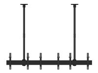 Multibrackets M Menu Board Mount Pro MBC3X1U - Koukku - alumiini, teräs - musta -näytön koko: 40"-65" - kattoon asennettava 7350073733941