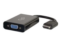 C2G HDMI to VGA + Audio Adapter - HDMI to VGA + Audio Converter - 1080p - Videomuunnin - HDMI - VGA - musta 41351