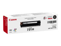 Canon 731 BK H - Suuri kapasiteetti - musta - alkuperäinen - väriainekasetti malleihin i-SENSYS MF623Cn, MF628Cw 6273B002