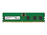 Micron - DDR5 - moduuli - 16 Gt - DIMM 288 nastaa - 4800 MHz / PC5-38400 - CL40 - 1.1 V - ECC MTC10F1084S1RC48BA1T