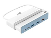 Targus HyperDrive - Hub - 2 x USB-C + 2 x SuperSpeed USB - työpöytä malleihin iMac 24" (Early 2021) HD34A6