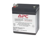 APC Replacement Battery Cartridge #46 - UPS akku - 1 x akku/paristo - Lyijyhappo malleihin Back-UPS ES 350, 500 RBC46