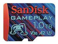 SanDisk GamePlay - Flash-muistikortti - 1 Tt - A2 - microSDXC UHS-I SDSQXAV-1T00-GN6XN