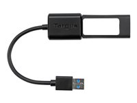 Targus - USB-kaapeli - 24 pin USB-C (naaras) to USB Type A (uros) - USB 3.0 - 10 cm ACC110401GLX