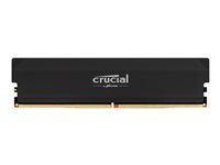 Crucial Pro - Overclocking Edition - DDR5 - moduuli - 16 Gt - DIMM 288 nastaa - 6000 MHz / PC5-48000 - CL36 - 1.35 V - puskuroimaton - musta CP16G60C36U5B