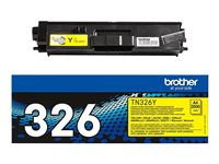 Brother TN326Y - Keltainen - alkuperäinen - väriainekasetti malleihin Brother DCP-L8400, DCP-L8450, HL-L8250, HL-L8350, MFC-L8650, MFC-L8850 TN326Y