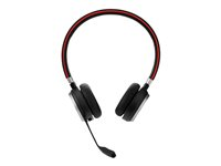 Jabra Evolve 65 SE MS Stereo - Kuuloke + mikrofoni - korvien päällä - Bluetooth - langaton - USB - sertifioitu Microsoft Teamsille malleihin Jabra Evolve; LINK 380a MS 6599-833-309