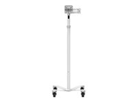 Compulocks Medical Rolling Cart Extended - VESA Compatible - Kärry malleihin LCD-näyttö - lääketieteellinen - valkoinen -näytön koko: enintään 15" malleihin Compulocks Medical Rolling Cart Extended - VESA Compatible MCRSTDEXW