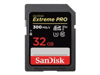 SanDisk Extreme Pro - Flash-muistikortti - 32 Gt - UHS-II U3 / Class10 - 1733x/2000x - SDHC UHS-II SDSDXDK-032G-GN4IN