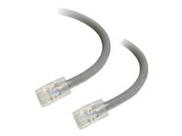 C2G Cat5e Non-Booted Unshielded (UTP) Network Patch Cable - Kytkentäkaapeli - RJ-45 (uros) to RJ-45 (uros) - 2 m - UTP - CAT 5e - säikeinen, uniboot - harmaa 83003