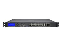 SonicWall SuperMassive 9200 High Availability - Turvalaite - rajoitettu käyttöoikeus - 10GbE - 1U - telineeseen asennettava 01-SSC-1062