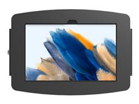 Compulocks Galaxy Tab A8 10.5" Space Enclosure Wall Mount - Kotelo malleihin tabletti - lukittava - korkealaatuinen alumiini - musta -näytön koko: 10.5" -kiinnitysliitäntä: 100 x 100 mm - seinään asennettava malleihin Samsung Galaxy Tab A8 (10.5 tuuma) 105GA8SB