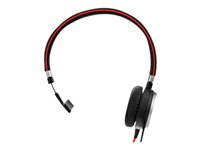 Jabra Evolve 40 UC mono - Kuulokkeet + mikrofoni - korvien päällä - muunneltava - langallinen 6393-829-289