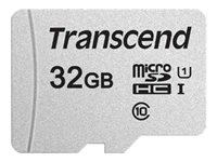 Transcend 300S - Flash-muistikortti (sovitin sisältyvä) - 32 Gt - UHS-I U1 / Class10 - microSDHC UHS-I TS32GUSD300S-A