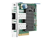 HPE 562FLR-SFP+ - Verkkosovitin - PCIe 3.0 x8 - 10 Gigabit SFP+ x 2 malleihin Nimble Storage dHCI Small Solution with HPE ProLiant DL360 Gen10; ProLiant DL360 Gen10 727054-B21