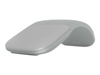 Microsoft Surface Arc Mouse - Hiiri - optinen - 2 painiketta - langaton - Bluetooth 4.1 - vaalean harmaa - demo, kaupallinen FHG-00003
