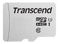 Transcend 300S - Flash-muistikortti - 16 Gt - UHS-I U1 / Class10 - microSDHC TS16GUSD300S