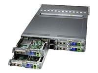 Supermicro BigTwin SuperServer 621BT-HNC8R - telineasennettava ilman suoritinta - 0 Gt - ei kiintolevyä SYS-621BT-HNC8R