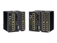 Cisco Catalyst IE3300 Rugged Series - Kytkin - Hallinnoitu - 8 x 10/100/1000 (PoE++) + 2 x 1 Gigabit / 10 Gigabit SFP+ - DIN-kiskoon kiinnitettävä - PoE++ (480 W) IE-3300-8U2X-E