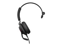 Jabra Evolve2 40 SE MS Mono - Kuulokkeet + mikrofoni - korvien päällä - langallinen - USB-C - melua vaimentava - sertifioitu Microsoft Teamsille 24189-899-899