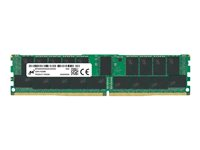 Micron - DDR4 - moduuli - 16 Gt - DIMM 288 nastaa - 2933 MHz / PC4-23466 - CL21 - 1.2 V - rekisteröity - ECC MTA18ASF2G72PZ-2G9J3R