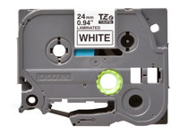 Brother TZe-251 - Standardi tarra - musta valkoisella - Rulla (2,4 cm x 8 m) 1 kasetti(a) laminaattinauha malleihin P-Touch PT-2730, 3600, 9700, D600, D800, E500, E550, E800, H500, P700, P750, P900, P950 TZE251