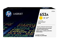 HP 653A - Keltainen - alkuperäinen - LaserJet - väriainekasetti (CF322A) malleihin Color LaserJet Enterprise MFP M680; LaserJet Enterprise Flow MFP M680 CF322A