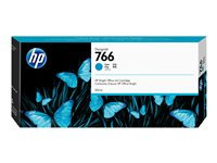 HP 766 - 300 ml - sinivihreä - alkuperäinen - DesignJet - mustepatruuna malleihin DesignJet XL 3600, 3600dr P2V89A