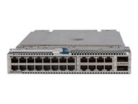 HPE - Laajennusmoduuli - Gigabit Ethernet / 10Gb Ethernet x 24 + QSFP+ x 2 JH182A