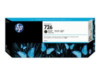 HP 726 - 300 ml - mattamusta - alkuperäinen - DesignJet - mustepatruuna malleihin DesignJet SD Pro MFP, T1200, T1200ps, T1300, T2300 CH575A