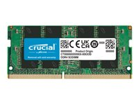 Crucial - DDR4 - moduuli - 8 Gt - SO-DIMM 260-pin - 3200 MHz / PC4-25600 - CL22 - 1.2 V - puskuroimaton - non-ECC CT8G4SFRA32A