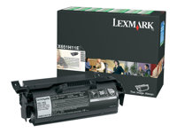Lexmark - Tuottoisa - musta - alkuperäinen - väriainekasetti LRP malleihin Lexmark X651, X652, X654, X656, X658 X651H11E